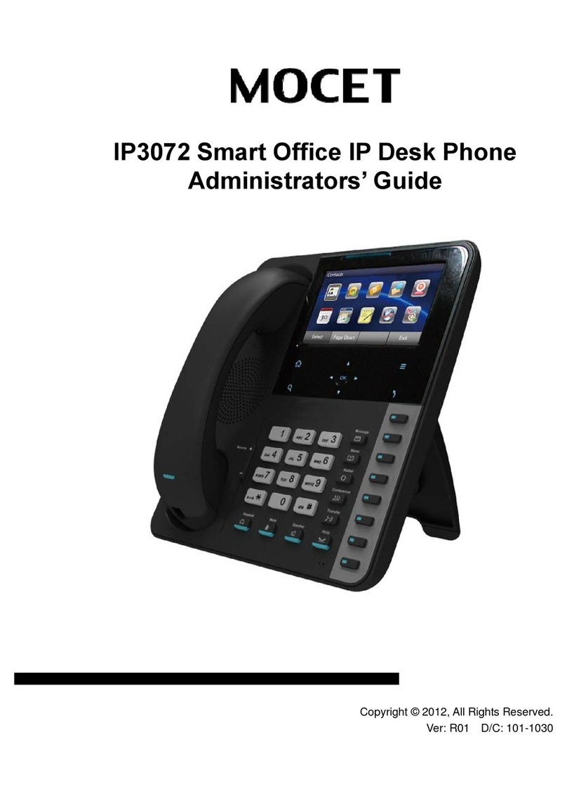 Mocet IP3072 Administrator's guide