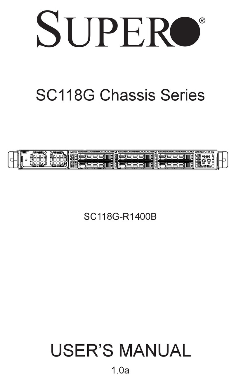 Supermicro SC118G-R1400B user manual Supermicro SC118G-R1400B user manual