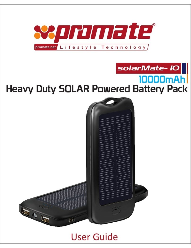 Promate solarmate-10 user guide