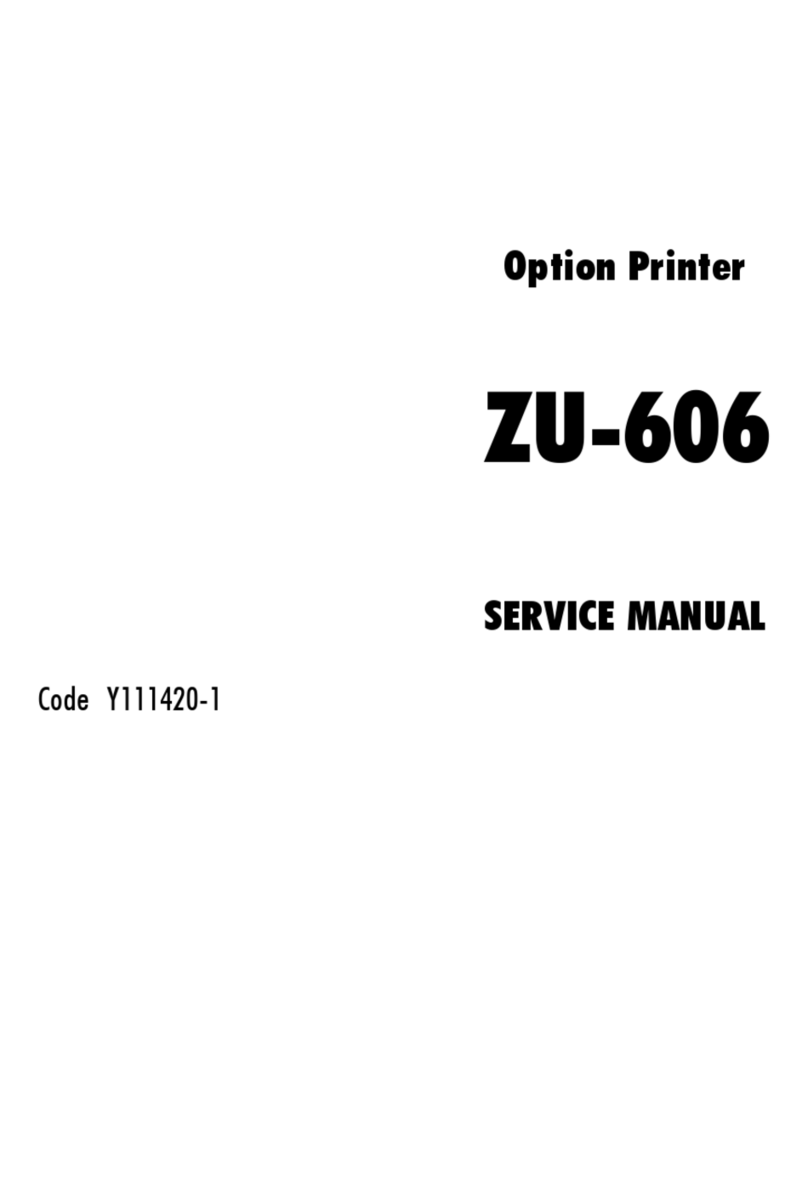 Olivetti ZU-606 User manual