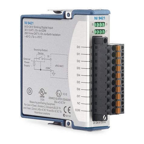 National Instruments NI 9421 User manual