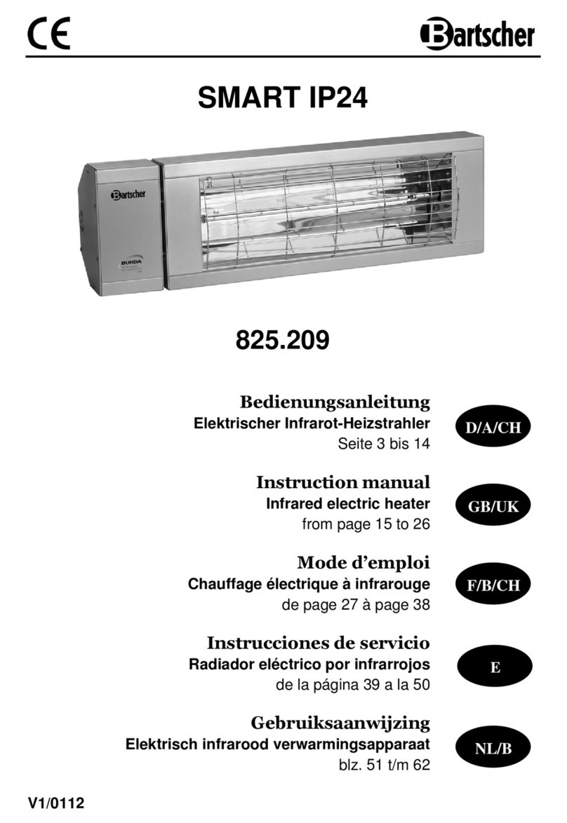 Bartscher SMART IP24 instruction manual