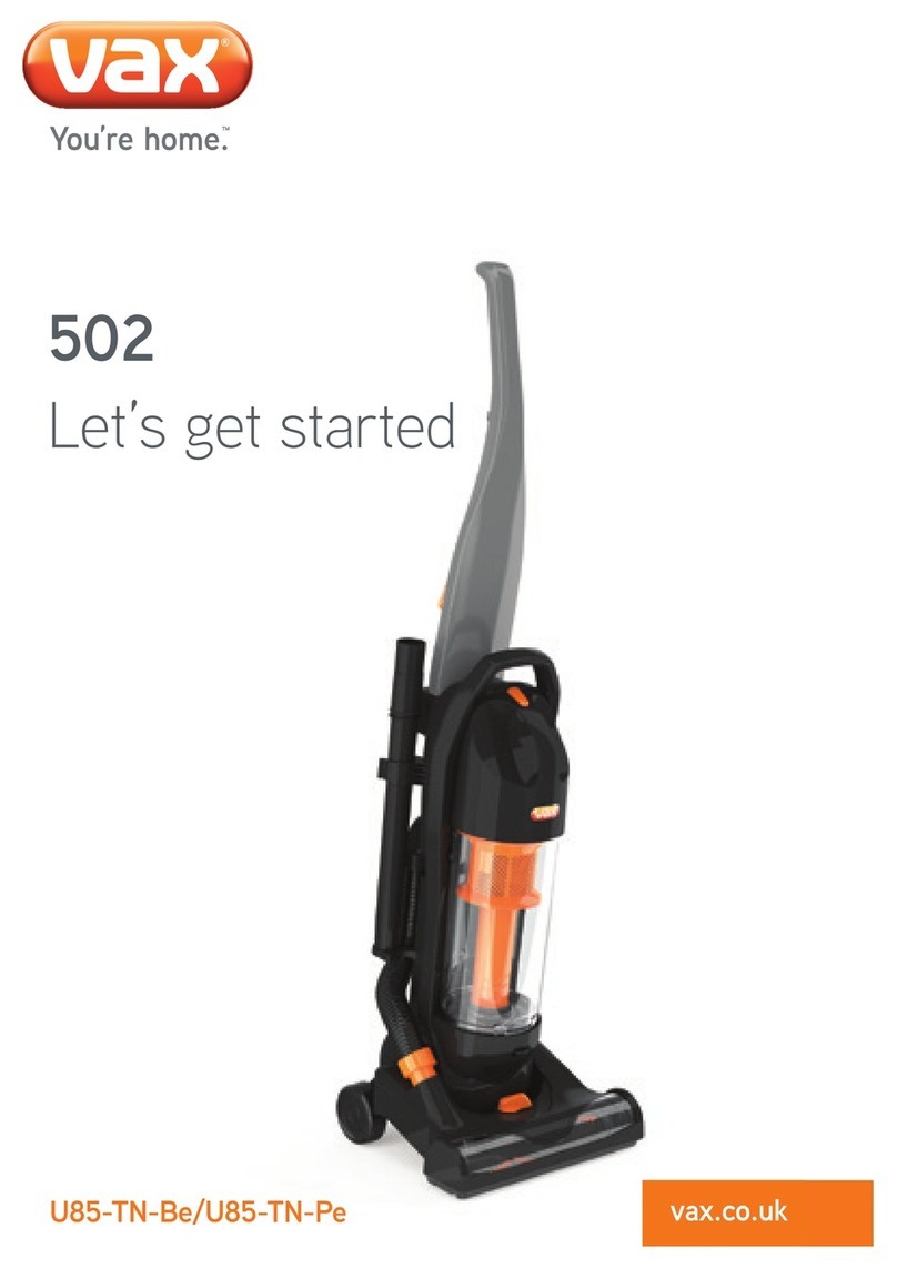 Vax Impact 502 user guide