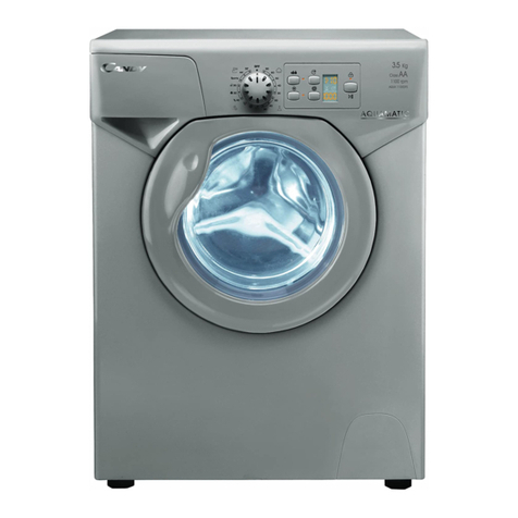 Candy Aqua 800DF User manual Candy Aqua 800DF User manual