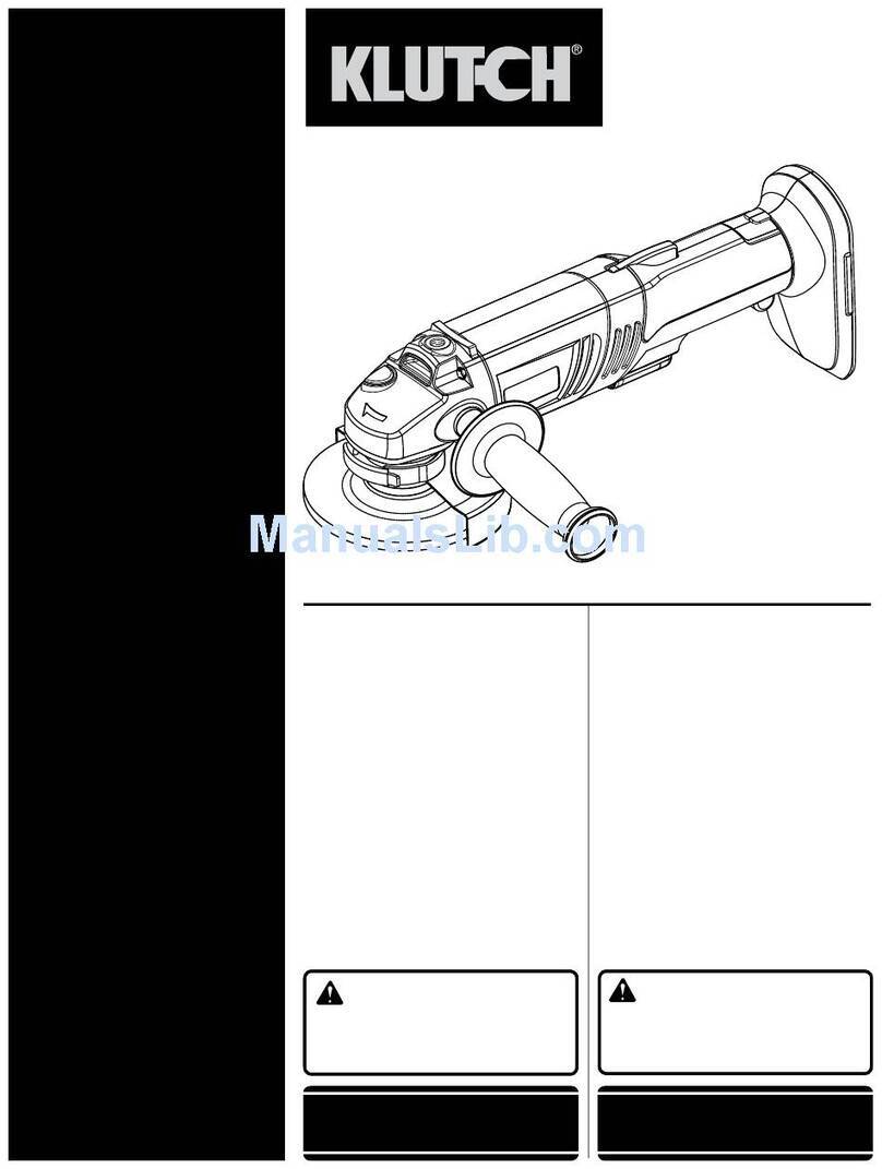 Klutch NT18G User manual