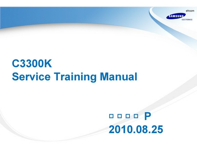 Samsung C3300K Installation guide