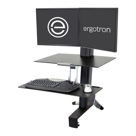 Ergotron WorkFit-S User manual Ergotron WorkFit-S User manual