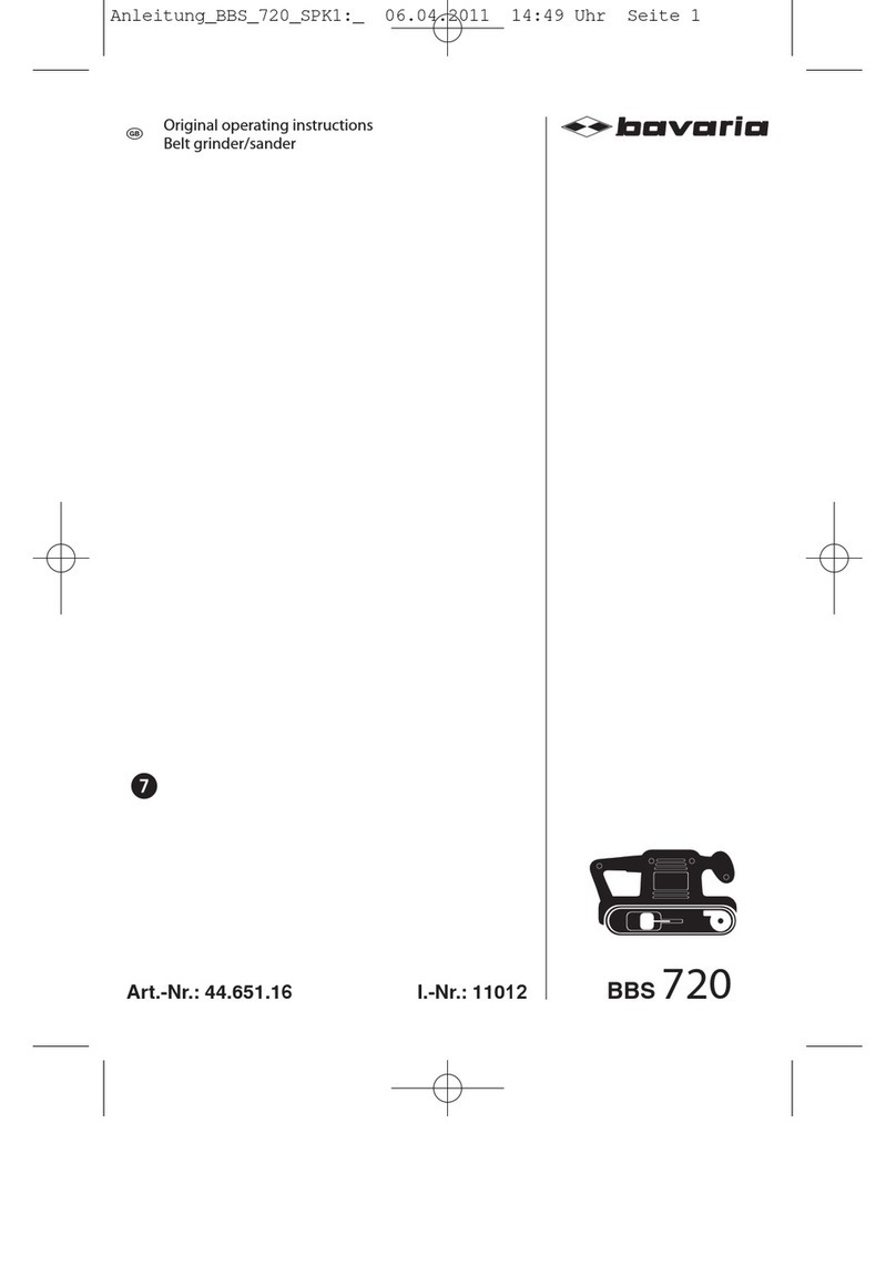 Bavaria BBS 720 Original operating instructions Bavaria BBS 720 Original operating instructions