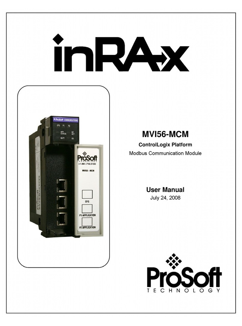 ProSoft Technology MVI56-MCM user manual
