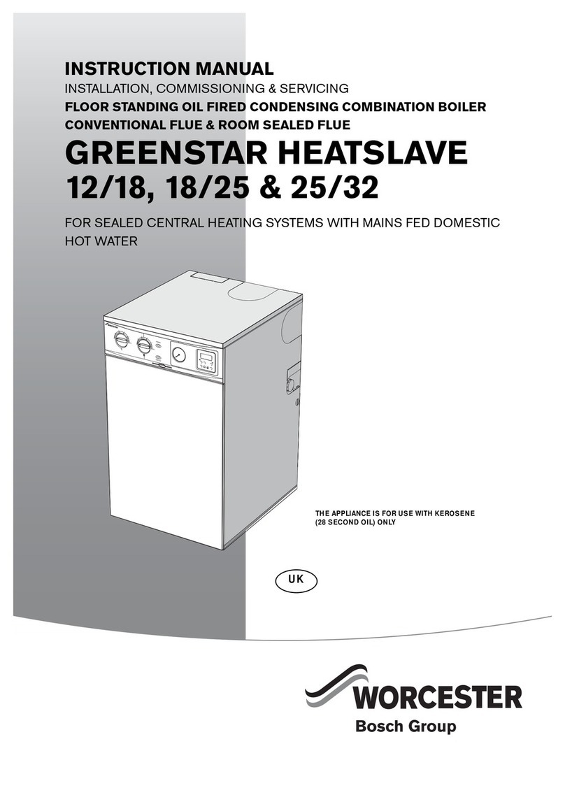 Worcester Greenstar Heatslave 12/18 instruction manual Worcester Greenstar Heatslave 12/18 instruction manual