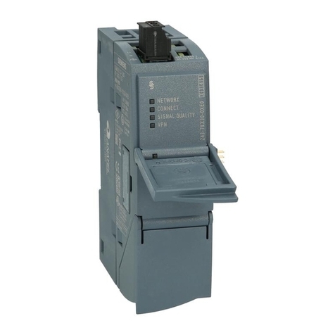 Siemens S7-1200 TELECONTROL User manual