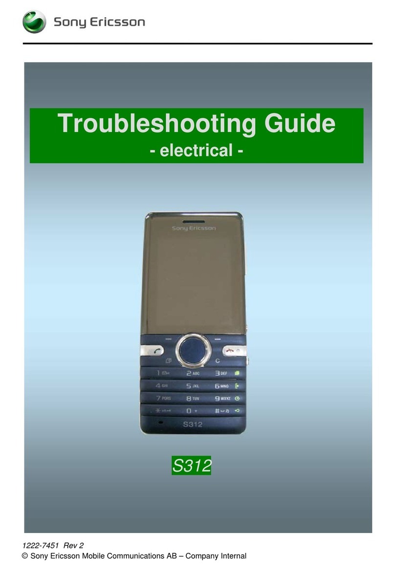 Sony Ericsson S312 User manual Sony Ericsson S312 User manual