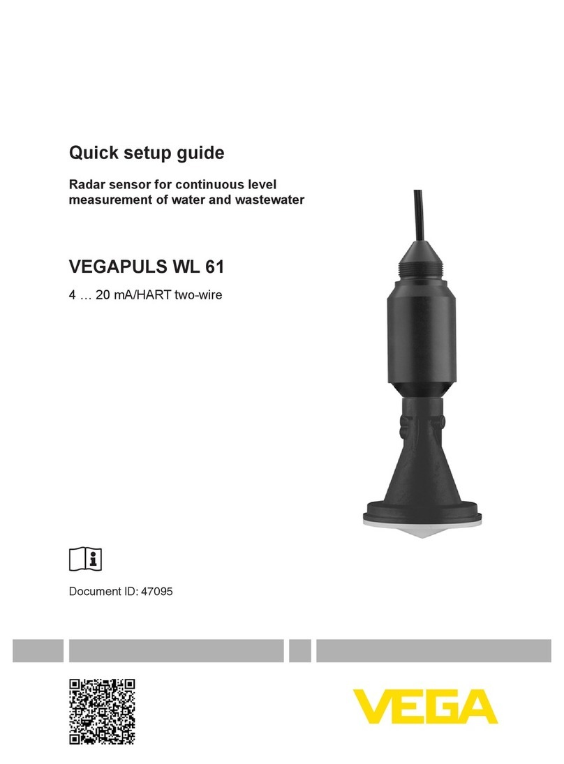 Vega VEGAPULS WL 61 Quick setup guide