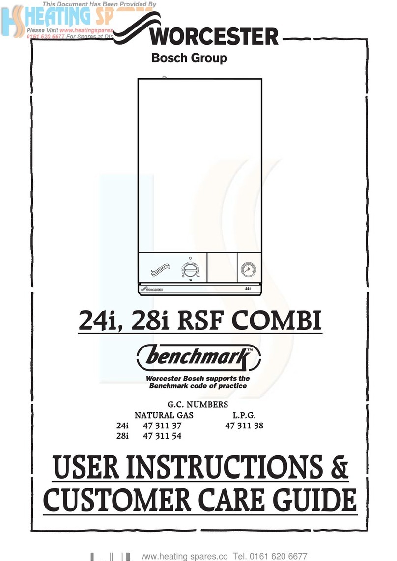 Worcester GREENSTAR 24i junior User manual