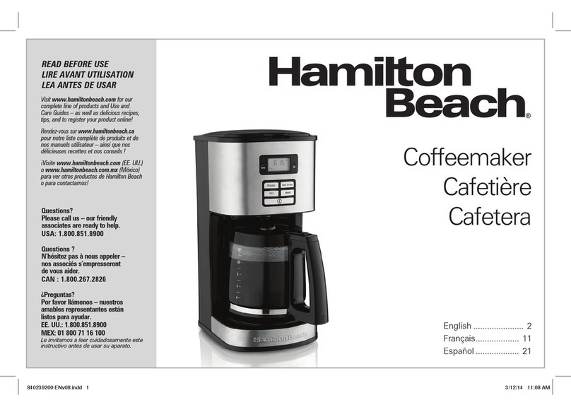 Hamilton Beach 49618 user manual