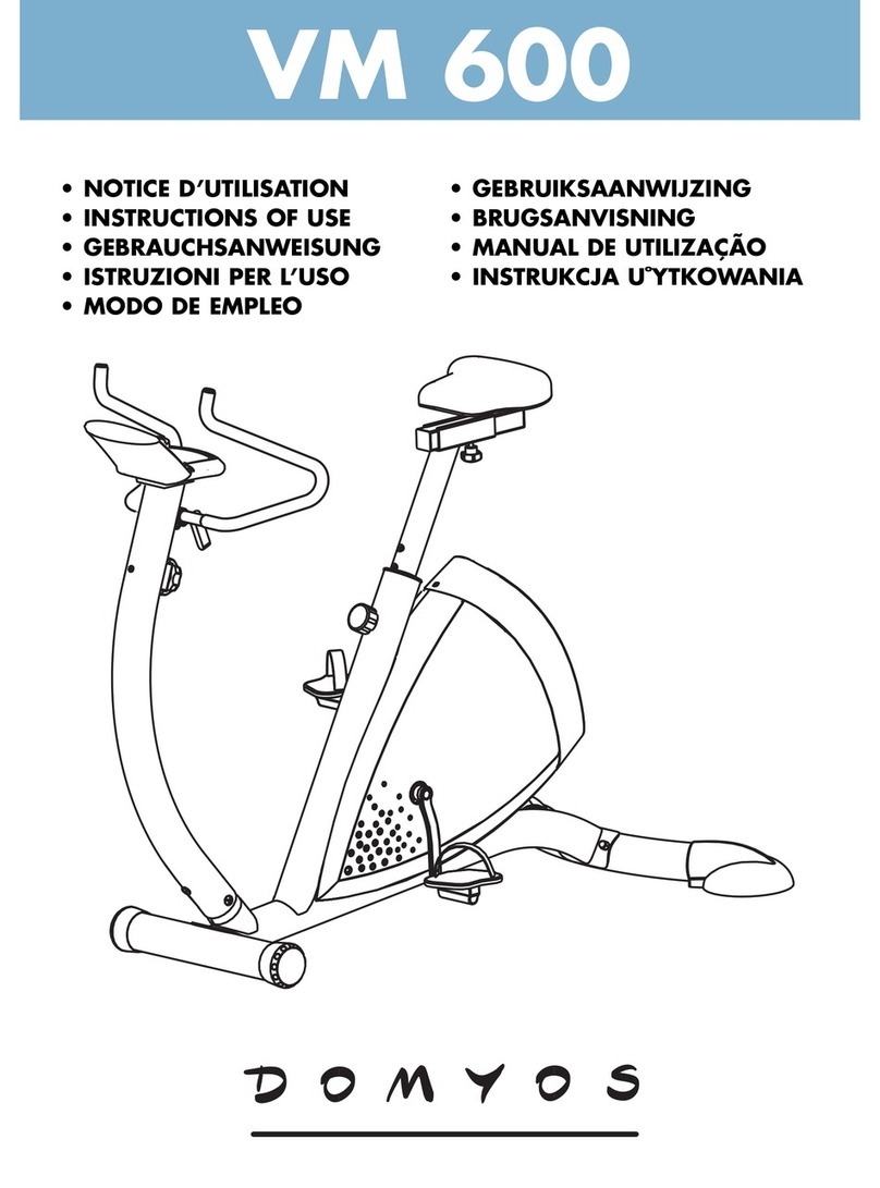 Domyos VM 600 Instruction Manual