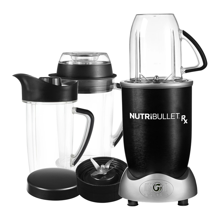 NUTRIBULLET Rx User manual