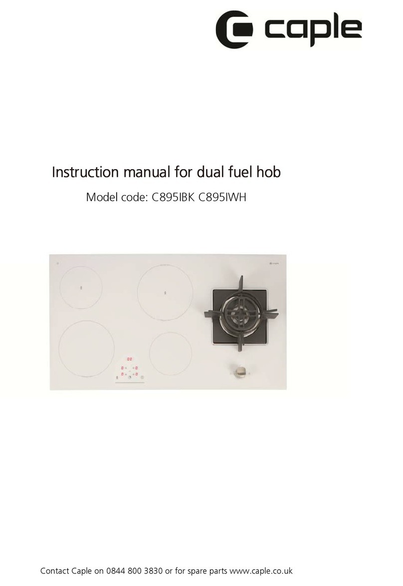 Caple C895IBK User manual