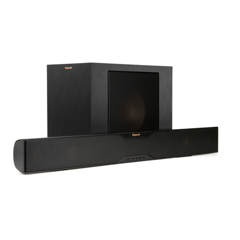 Klipsch R-20B Installation instructions