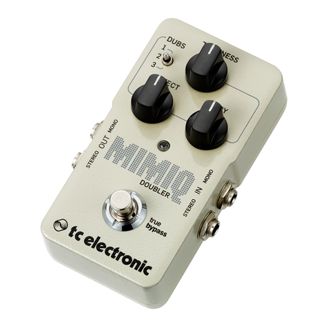 TC Electronic Mimiq Doubler User manual