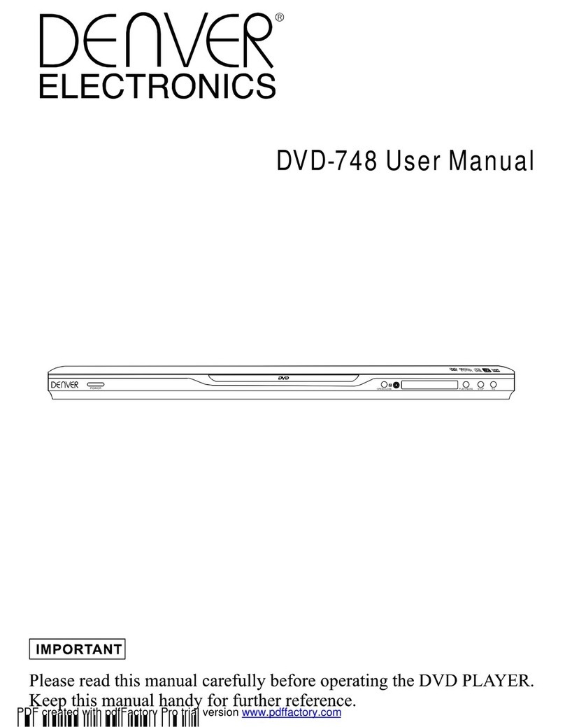 Denver DVD-748 user manual