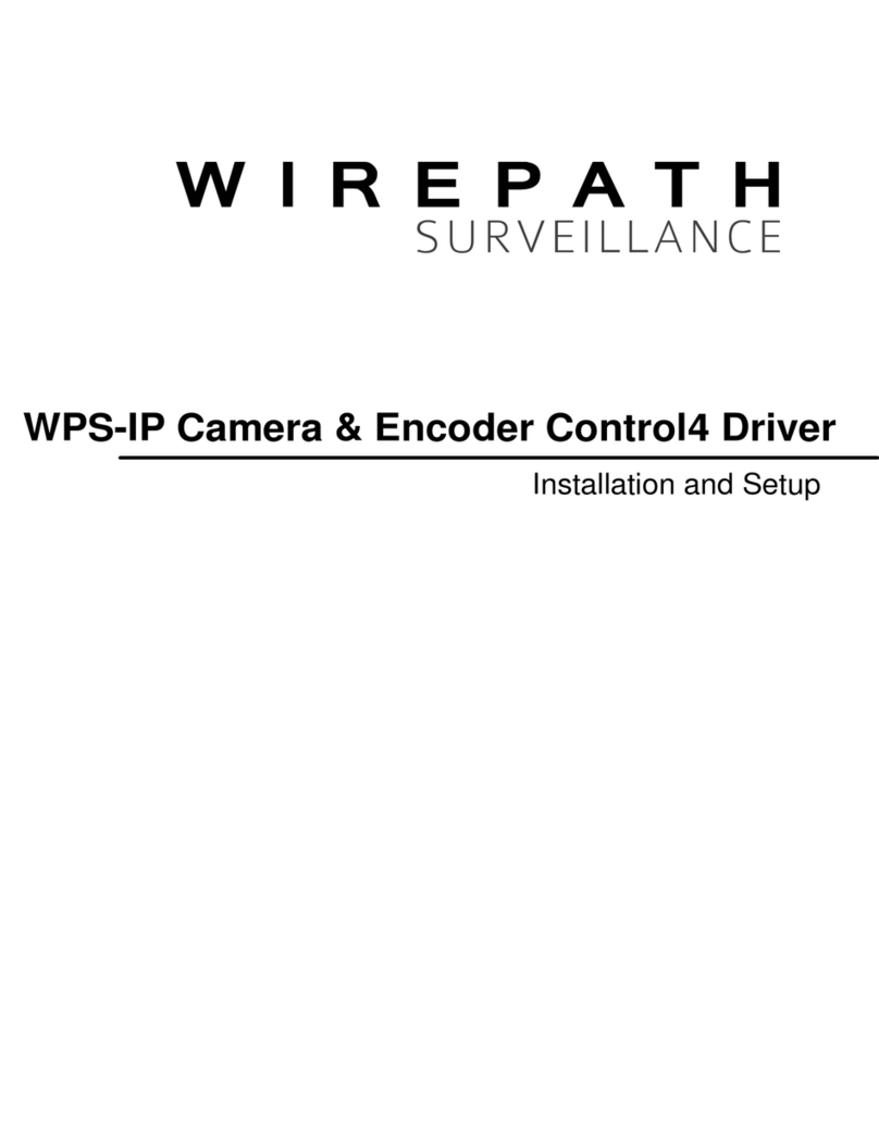 Wirepath Surveillance Control4 Manual