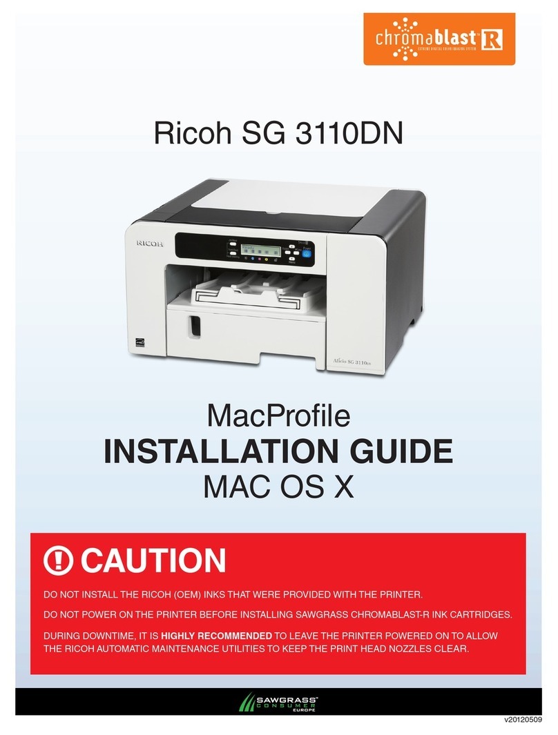 Ricoh Aficio SG 3110DN User manual