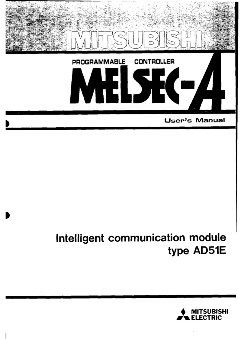 Mitsubishi Melsec A User manual