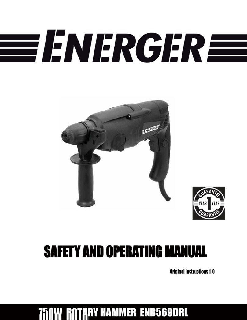 Energer ENB569DRL Safety and operating manual Energer ENB569DRL Safety and operating manual