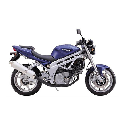 HYOSUNG GT 650 Service manual