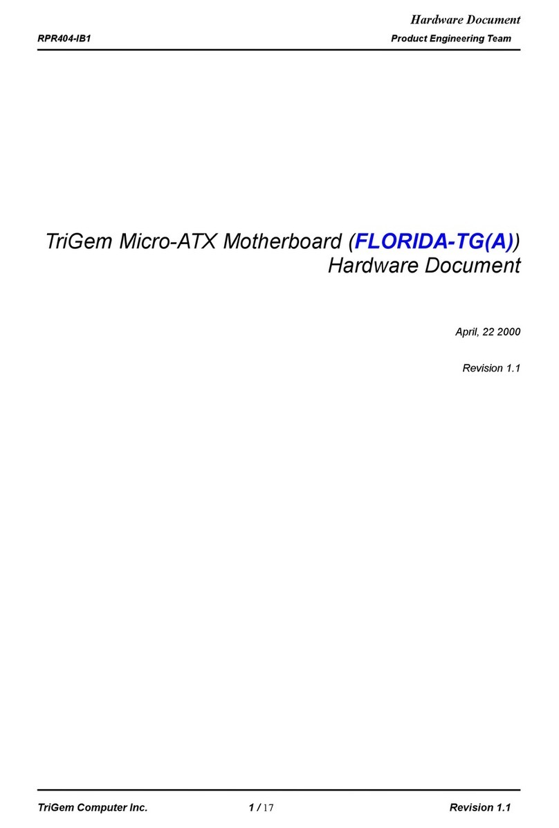 TRIGEM FLORIDA-TG Hardware document