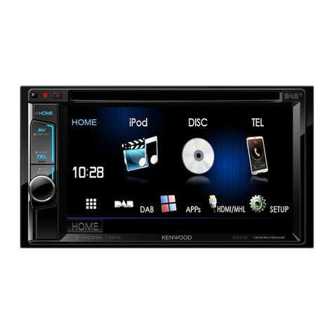 Kenwood DDX5016DAB User manual