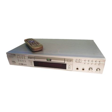 Daewoo DVG-6000D User manual
