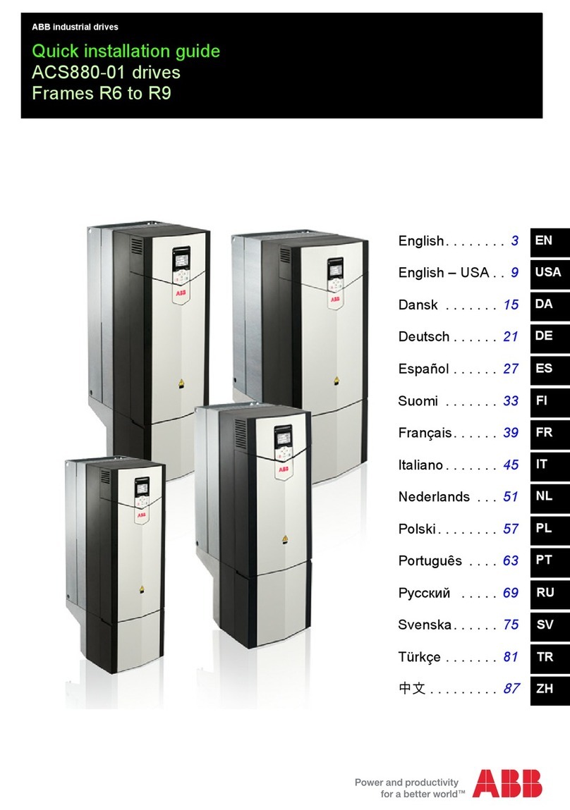 ABB ACS880-01 Series User manual