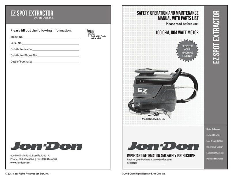 Jon-Don PM-EZS-EA User manual