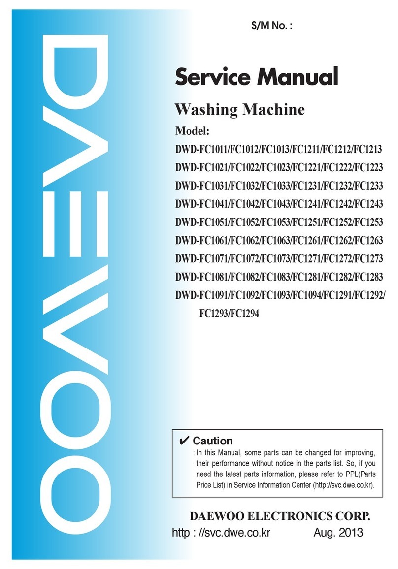 Daewoo DWD-FC1011 User manual