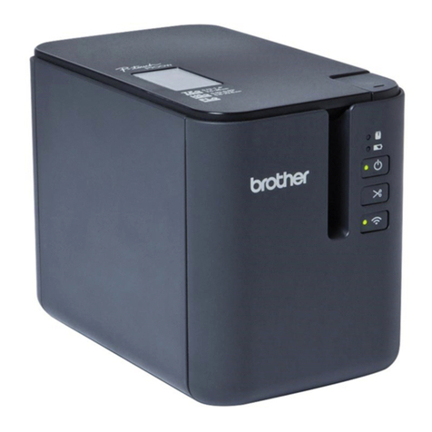 Brother PT-P900W User manual