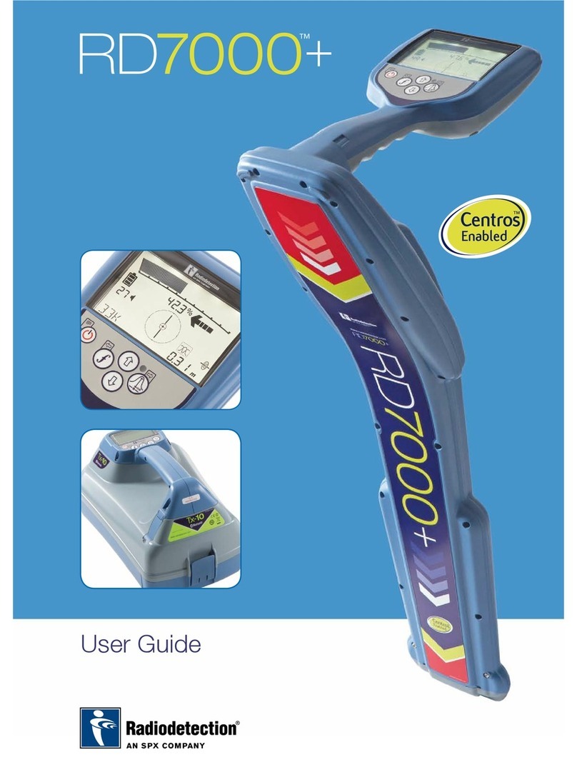 Radiodetection rd7000+ user guide Radiodetection rd7000+ user guide