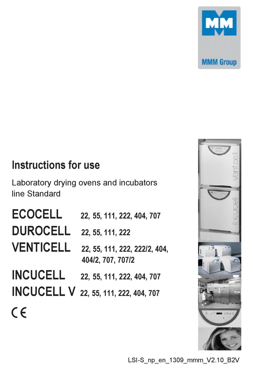 MMM Group ecocell 22 Instructions for use MMM Group ecocell 22 Instructions for use