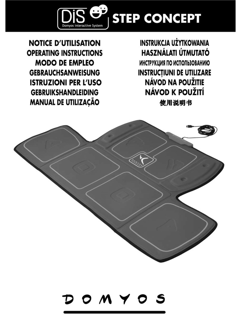 Domyos STEP CONCEPT operating instructions