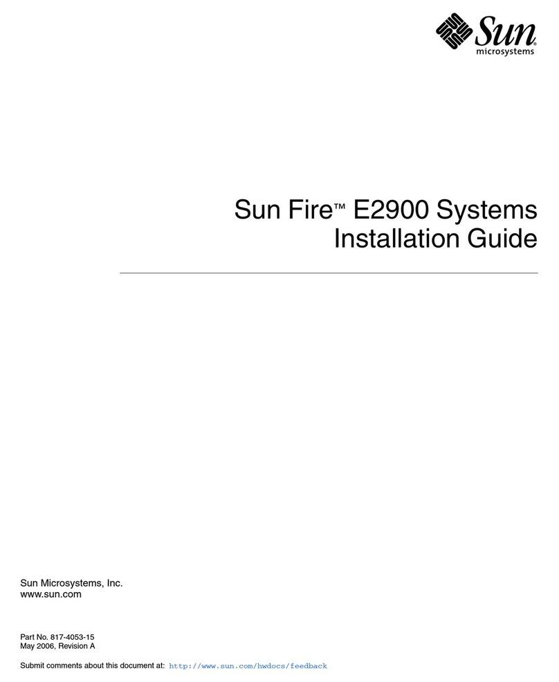 Sun Microsystems Sun Fire E2900 installation guide