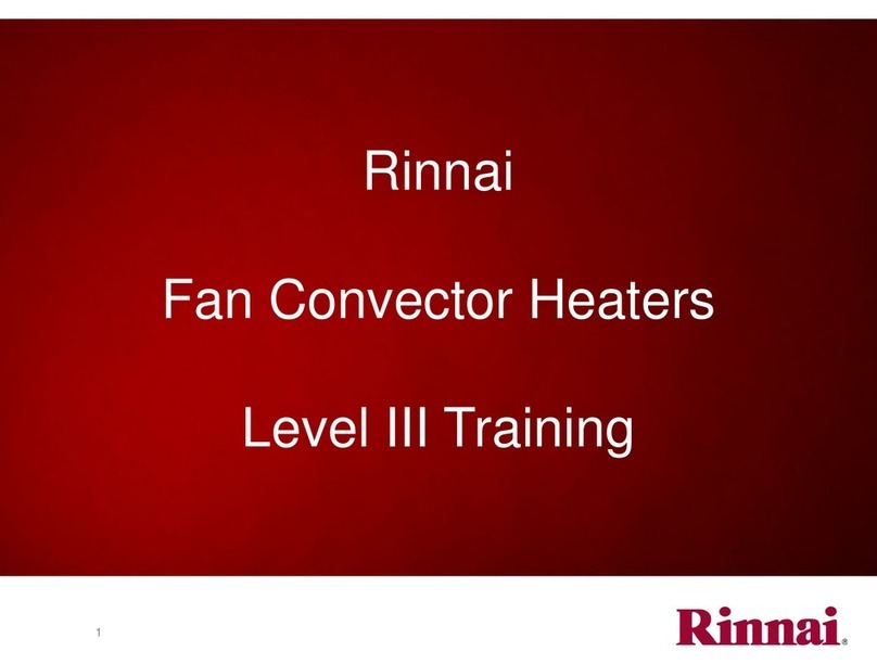 Rinnai FC510N user manual