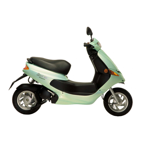 PEUGEOT Scoot'elec user manual