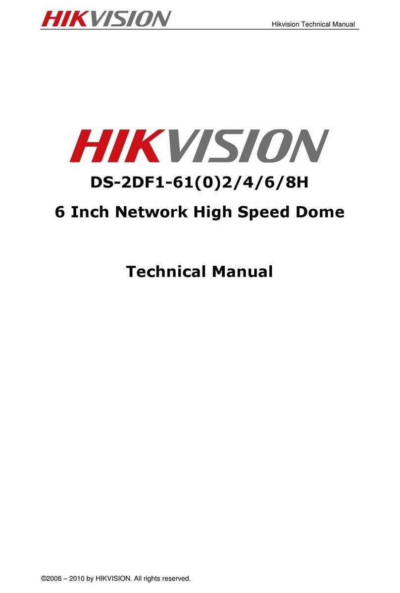 HIK VISION DS-2DF1-612 User manual