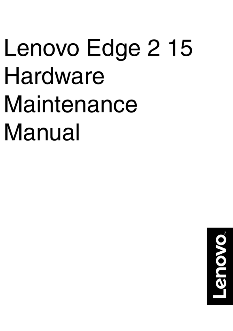 Lenovo Edge 2 15 Owner's manual