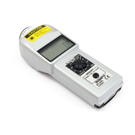 Shimpo DT-205L instruction manual