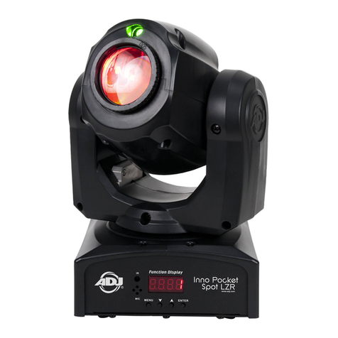 ADJ Inno Pocket Spot LZR User manual