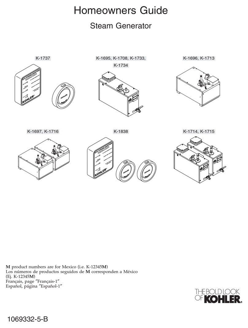 Kohler K-1737 Assembly instructions