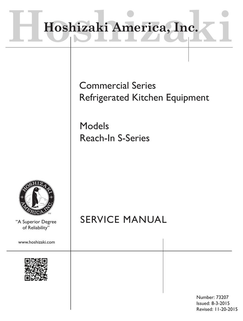 Hoshizaki Reach-In S-Series User manual