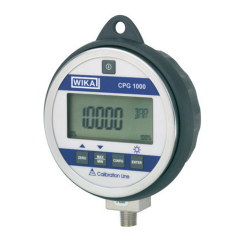 WIKA CPG1000 User manual